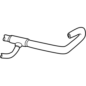 Volkswagen EuroVan Coolant Reservoir Hose - 7D0-121-101-N