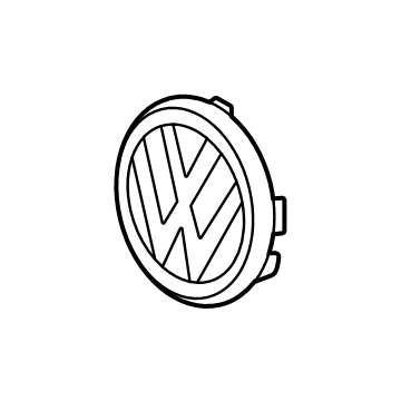 Volkswagen Emblem - 3CM-853-601-G-DPJ
