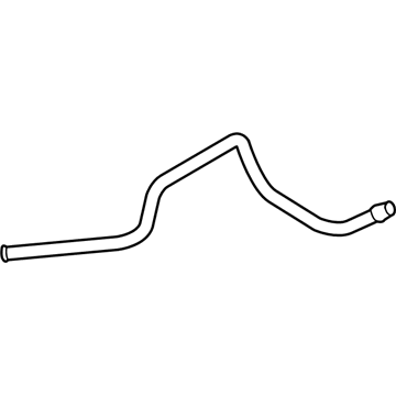 Volkswagen Crankcase Breather Hose - 3B7-201-163