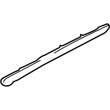 Volkswagen Jetta Door Moldings - 1K4-867-440-2U0