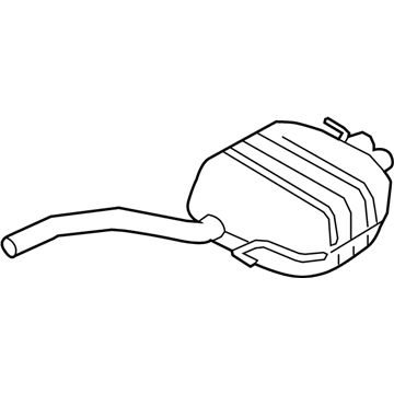 Volkswagen CC Exhaust Pipe - 3AA-253-609-AD