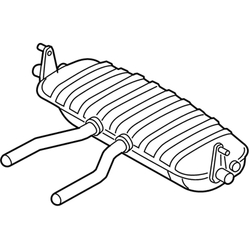 Volkswagen Exhaust Pipe - 7P6-253-609-AB