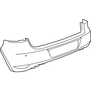 Volkswagen Golf R Bumper Cover - 5K6-807-421-J-GRU