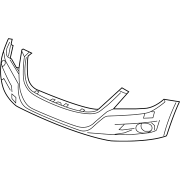 Volkswagen Tiguan Bumper Cover - 5N0-807-217-DA-GRU