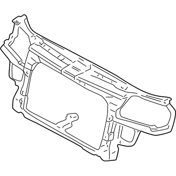 Volkswagen Golf Radiator Support - 1J0-805-588-AE