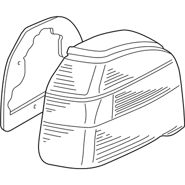 Volkswagen Cabrio Back Up Light - 1EM-945-111