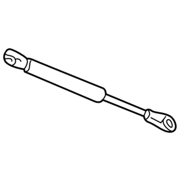 Volkswagen Golf Liftgate Lift Support - 1J6-827-550-B