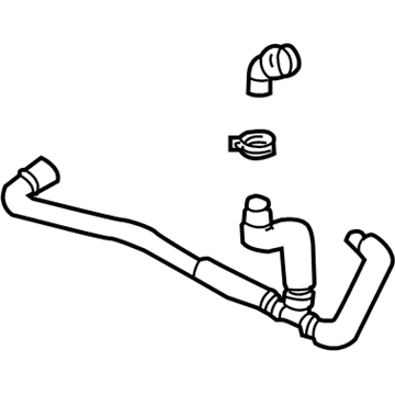 Volkswagen 1J0-122-073-BR Hose Volkswagen 1J0-122-073-BR Hose