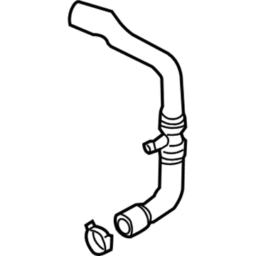Volkswagen 1J0-122-051-BC Lower Hose Volkswagen 1J0-122-051-BC Lower Hose