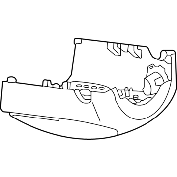 Volkswagen ID. Buzz Steering Column Cover - 1T3-858-559-C-7CN