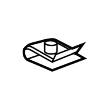Volkswagen N-911-371-01 Reinforcement Beam Retainer N-911-371-01 Volkswagen Reinforcement Beam Retainer Illustration 1 of 1