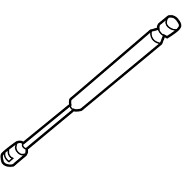 Volkswagen Liftgate Lift Support - 561-827-550-B