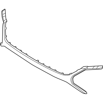Volkswagen Bumper Cover - 3CN-807-221-F-GRU