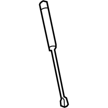 Volkswagen Liftgate Lift Support - 1C0-827-550-G