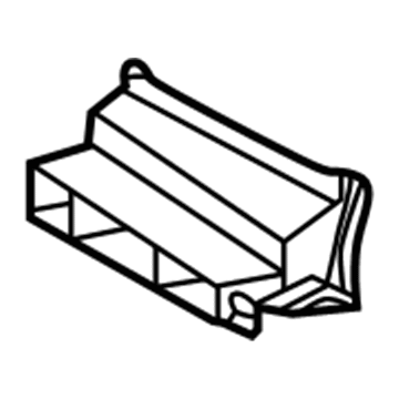 Volkswagen Beetle Air Duct - 1K0-805-971-D-9B9