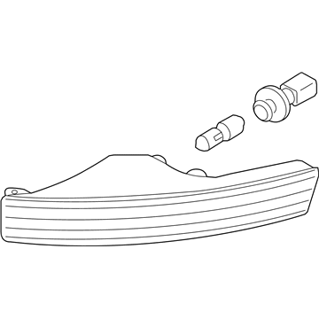 Volkswagen Side Marker Light - 3C8-953-042-A