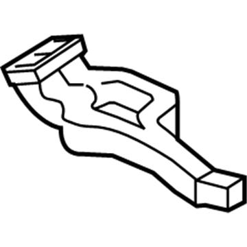 Volkswagen Rabbit Air Duct - 5M0-819-633