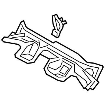 Volkswagen 5WA-803-531-B Center Plate 5WA-803-531-B Volkswagen Center Plate Illustration 1 of 1