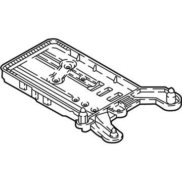 Volkswagen Battery Tray - 5QF-915-331-C