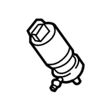 Volkswagen Windshield Washer Pump - 1J5-955-651