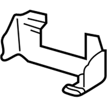 Volkswagen 1J0-885-961-E Bracket Volkswagen 1J0-885-961-E Bracket