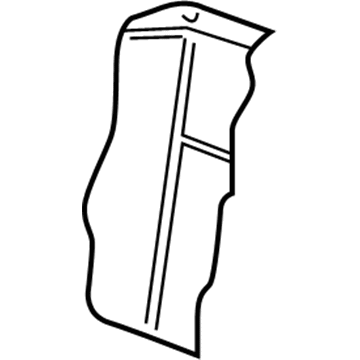 Volkswagen 1J0-885-806-GJ-KNY Seat Back Cover Volkswagen 1J0-885-806-GJ-KNY Seat Back Cover