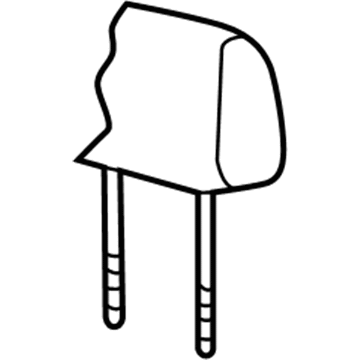 Volkswagen 1J0-885-921-Q-KNY Headrest Cover Volkswagen 1J0-885-921-Q-KNY Headrest Cover