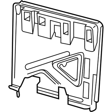Volkswagen 1J0-885-502-AS Seat Back Frame Volkswagen 1J0-885-502-AS Seat Back Frame