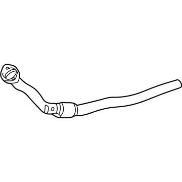 Volkswagen Passat Exhaust Pipe - 3B0-253-301-H