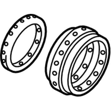 Volkswagen Golf Brake Caliper Repair Kit - 8N0-698-471