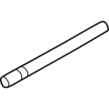 Volkswagen Jetta Exhaust Pipe - 1HM-253-201-M