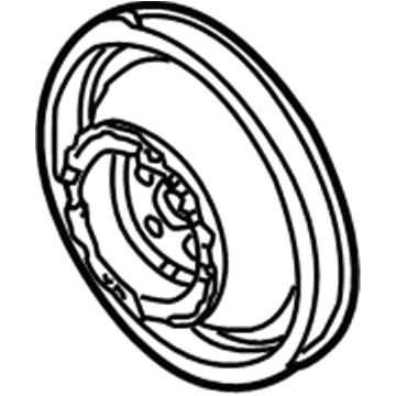 Volkswagen Passat Crankshaft Pulley - 07K-105-243-F