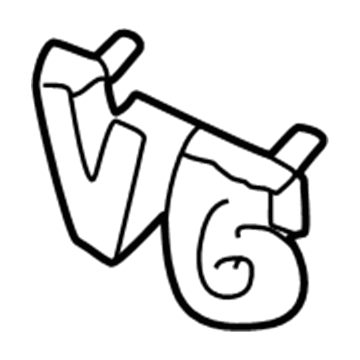 Volkswagen Jetta Emblem - 1J5-853-679-E-JGS