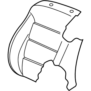 Volkswagen 1J0-881-805-BF-KLZ Seat Back Cover Volkswagen 1J0-881-805-BF-KLZ Seat Back Cover