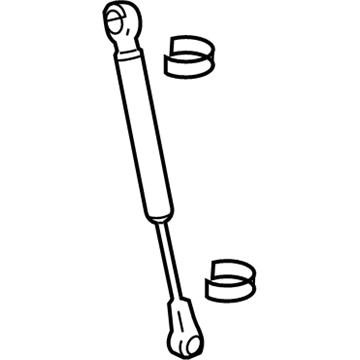 Volkswagen Golf Liftgate Lift Support - 5K6-827-550-D