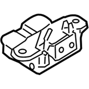 Volkswagen Tailgate Lock - 5K0-827-505-C-9B9