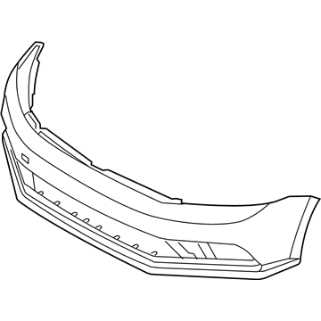 Volkswagen Bumper Cover - 5C6-807-217-AG-GRU