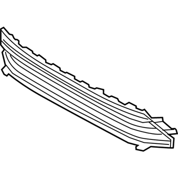 Volkswagen Jetta Grille - 5C6-853-677-Q-9B9