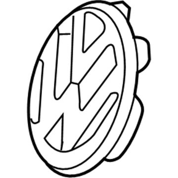 Volkswagen Eos Emblem - 1T0-853-601-A-FDY