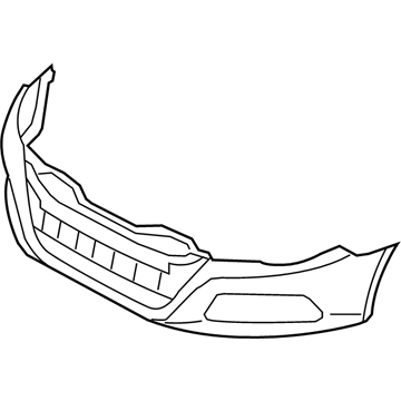 Volkswagen CC Bumper Cover - 3C8-807-217-M-GRU