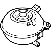 Volkswagen Golf Coolant Reservoir - 5Q0-121-407-M Reservoir