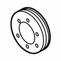 Volkswagen Harmonic Balancer - 038-105-243 Pulley