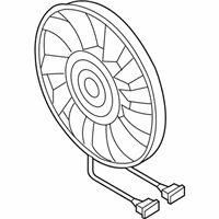 Volkswagen Cooling Fan Assembly - 1K0-959-455-EA Cooling Fan