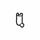 Volkswagen 3B0-713-170-A Shift Knob Connector Volkswagen 3B0-713-170-A Shift Knob Connector