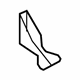 Volkswagen 3C1-857-890 Support Bracket Volkswagen 3C1-857-890 Support Bracket