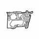 Volkswagen 5G0-807-723-L Side Support Volkswagen 5G0-807-723-L Side Support