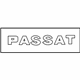 Volkswagen 3C0-853-687-C-739 Nameplate Volkswagen 3C0-853-687-C-739 Nameplate