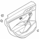 Volkswagen 17A-867-211-D-FMA Door Trim Panel Volkswagen 17A-867-211-D-FMA Door Trim Panel