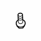 Volkswagen N-910-687-01 Lower Support Bolt Volkswagen N-910-687-01 Lower Support Bolt