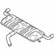 Volkswagen 5C3-253-609-G Muffler Volkswagen 5C3-253-609-G Muffler